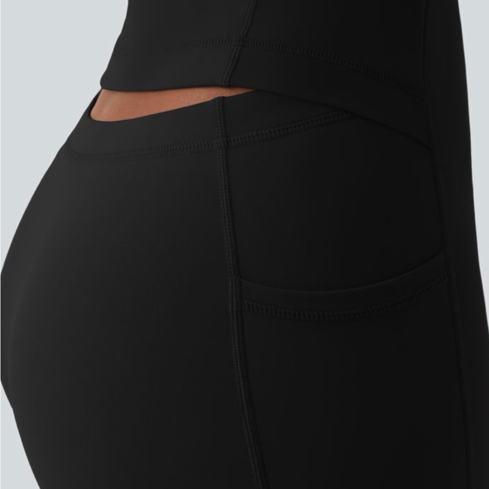 NWT HALARA SoftlyZero Plush Backless Active Dress-Easy Peezy Edition (Black | S) - Picture 9 of 9